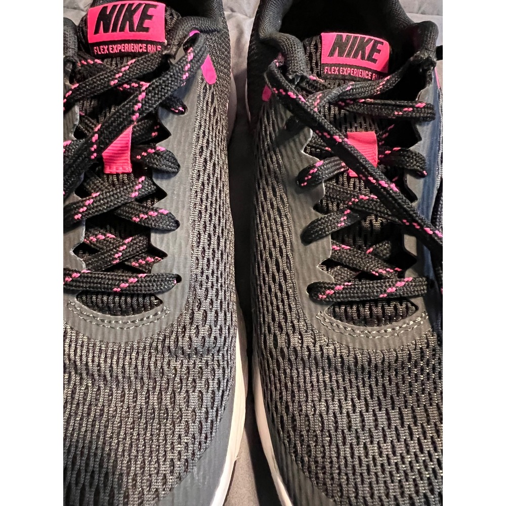 Nike Flex Experience RN 5 Womens Running Shoes Black Pink US Size 8,‎ Athletic - Picture 5 of 10